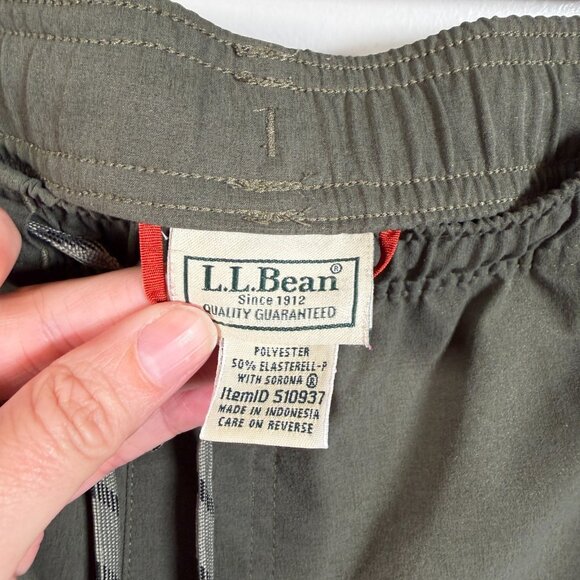 L.L.Bean Multisport Pants Mens Size XXL Green Performance Hiking Athletic Active - Picture 3 of 12